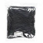 South Main Hardware 8-in 75-lb, Black, 1000 Sharp Tip Nylon Tie 222271